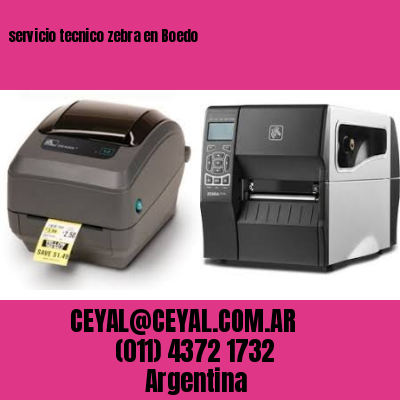 servicio tecnico zebra en Boedo