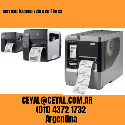 servicio tecnico zebra en Flores