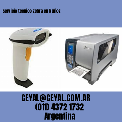 servicio tecnico zebra en Núñez