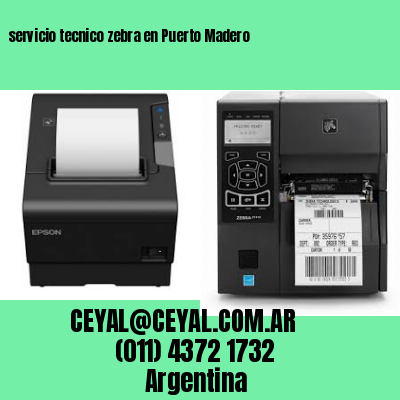 servicio tecnico zebra en Puerto Madero
