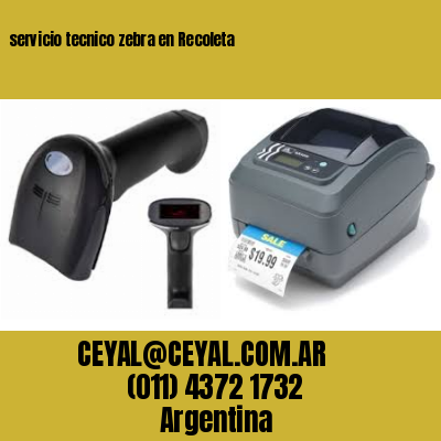 servicio tecnico zebra en Recoleta