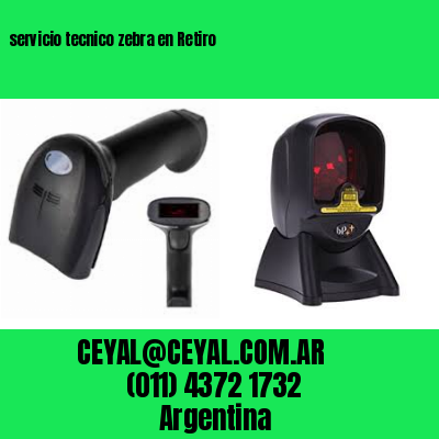 servicio tecnico zebra en Retiro