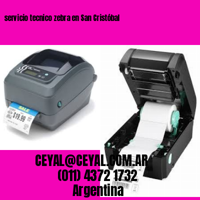 servicio tecnico zebra en San Cristóbal