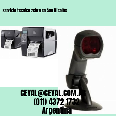 servicio tecnico zebra en San Nicolás