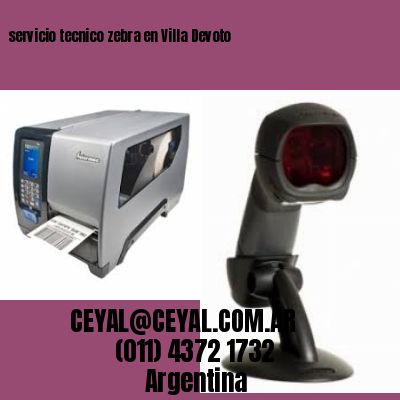 servicio tecnico zebra en Villa Devoto