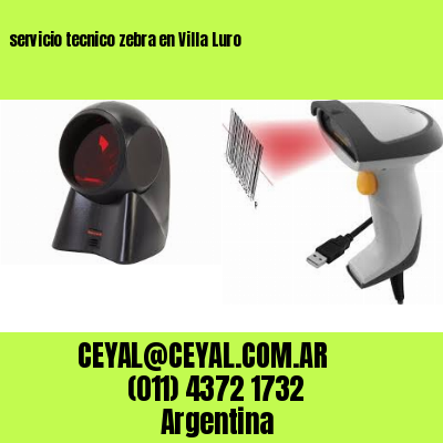 servicio tecnico zebra en Villa Luro