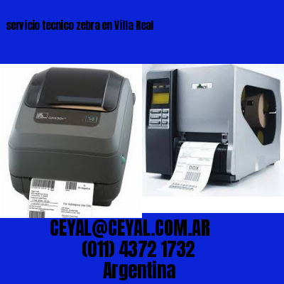 servicio tecnico zebra en Villa Real