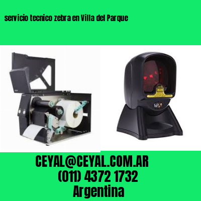 servicio tecnico zebra en Villa del Parque