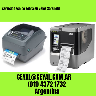 servicio tecnico zebra en Vélez Sársfield