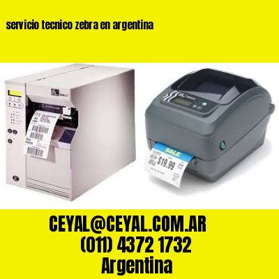 servicio tecnico zebra en argentina