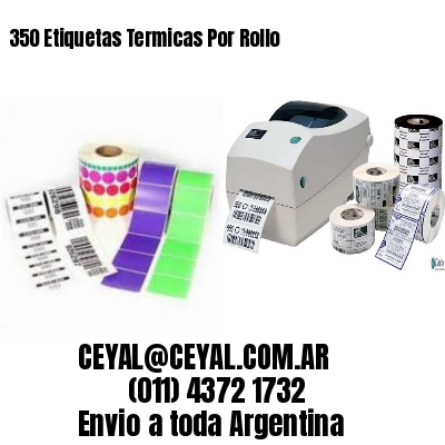 350 Etiquetas Termicas Por Rollo