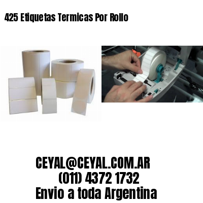 425 Etiquetas Termicas Por Rollo