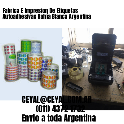 Fabrica E Impresion De Etiquetas Autoadhesivas Bahía Blanca Argentina
