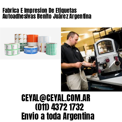 Fabrica E Impresion De Etiquetas Autoadhesivas Benito Juárez Argentina