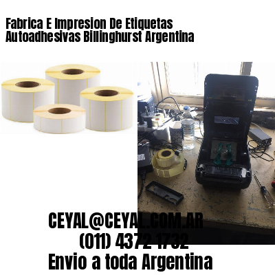 Fabrica E Impresion De Etiquetas Autoadhesivas Billinghurst Argentina