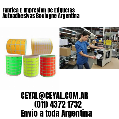 Fabrica E Impresion De Etiquetas Autoadhesivas Boulogne Argentina