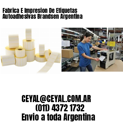 Fabrica E Impresion De Etiquetas Autoadhesivas Brandsen Argentina