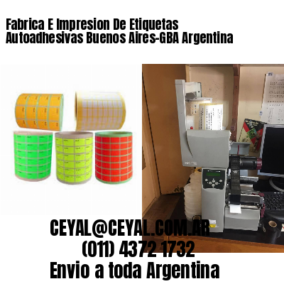 Fabrica E Impresion De Etiquetas Autoadhesivas Buenos Aires-GBA Argentina