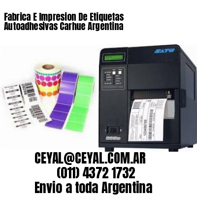 Fabrica E Impresion De Etiquetas Autoadhesivas Carhue Argentina