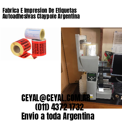 Fabrica E Impresion De Etiquetas Autoadhesivas Claypole Argentina
