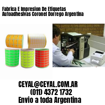 Fabrica E Impresion De Etiquetas Autoadhesivas Coronel Dorrego Argentina