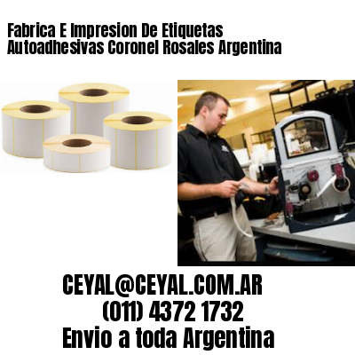 Fabrica E Impresion De Etiquetas Autoadhesivas Coronel Rosales Argentina