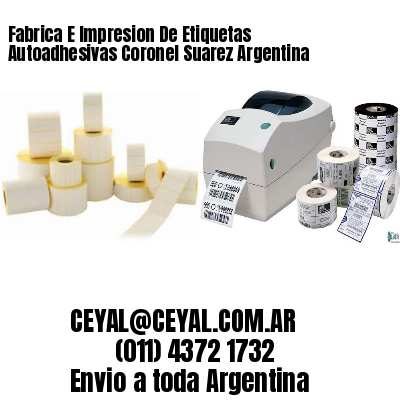 Fabrica E Impresion De Etiquetas Autoadhesivas Coronel Suarez Argentina