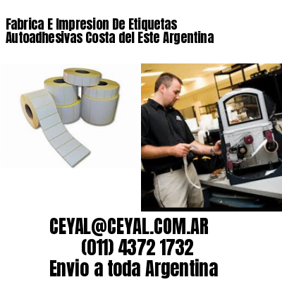 Fabrica E Impresion De Etiquetas Autoadhesivas Costa del Este Argentina