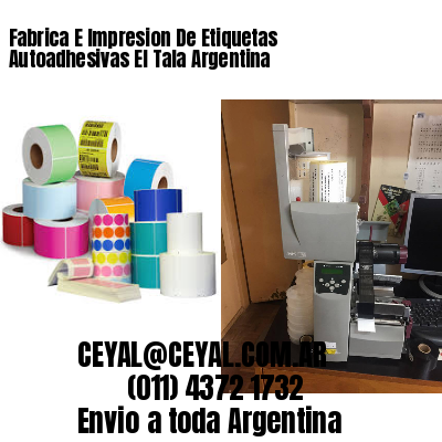 Fabrica E Impresion De Etiquetas Autoadhesivas El Tala Argentina