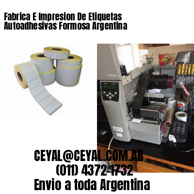 Fabrica E Impresion De Etiquetas Autoadhesivas Formosa Argentina