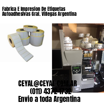 Fabrica E Impresion De Etiquetas Autoadhesivas Gral. Villegas Argentina