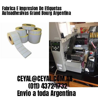 Fabrica E Impresion De Etiquetas Autoadhesivas Grand Bourg Argentina