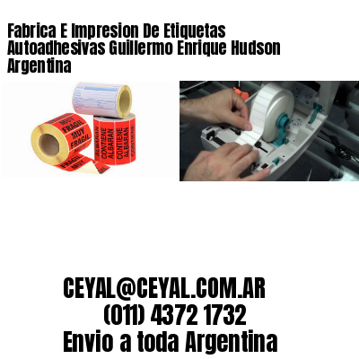 Fabrica E Impresion De Etiquetas Autoadhesivas Guillermo Enrique Hudson Argentina