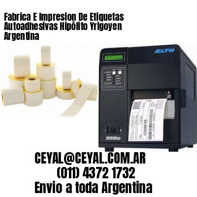 Fabrica E Impresion De Etiquetas Autoadhesivas Hipólito Yrigoyen Argentina