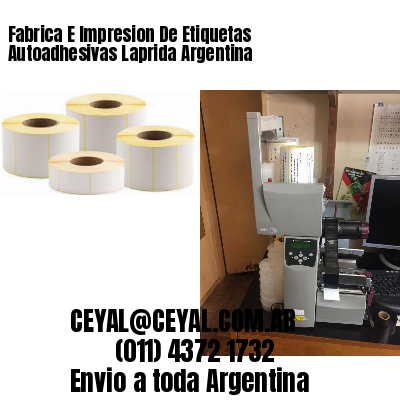 Fabrica E Impresion De Etiquetas Autoadhesivas Laprida Argentina