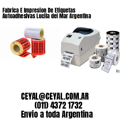 Fabrica E Impresion De Etiquetas Autoadhesivas Lucila del Mar Argentina