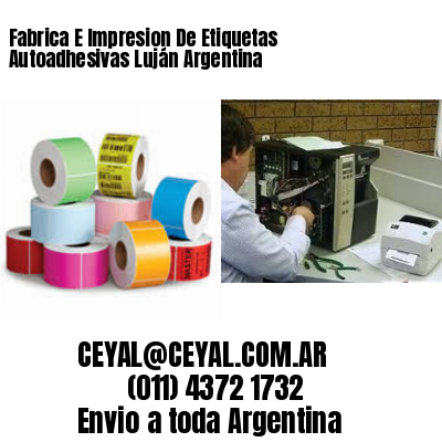 Fabrica E Impresion De Etiquetas Autoadhesivas Luján Argentina