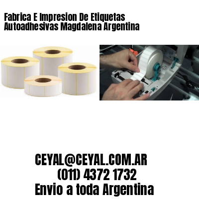 Fabrica E Impresion De Etiquetas Autoadhesivas Magdalena Argentina