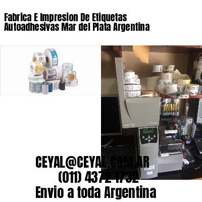 Fabrica E Impresion De Etiquetas Autoadhesivas Mar del Plata Argentina