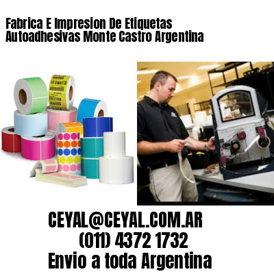 Fabrica E Impresion De Etiquetas Autoadhesivas Monte Castro Argentina