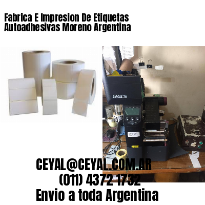 Fabrica E Impresion De Etiquetas Autoadhesivas Moreno Argentina