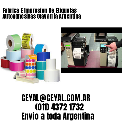 Fabrica E Impresion De Etiquetas Autoadhesivas Olavarría Argentina