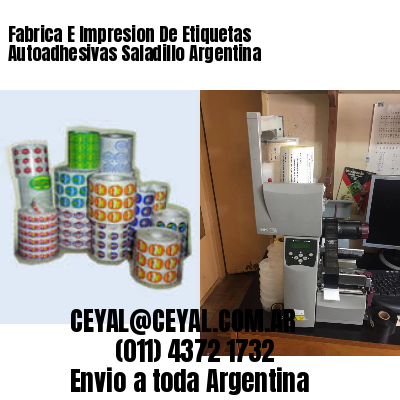 Fabrica E Impresion De Etiquetas Autoadhesivas Saladillo Argentina