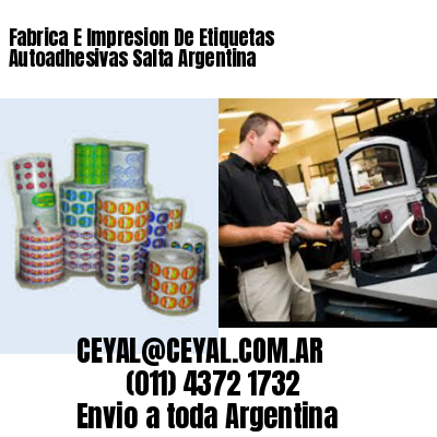Fabrica E Impresion De Etiquetas Autoadhesivas Salta Argentina