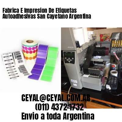 Fabrica E Impresion De Etiquetas Autoadhesivas San Cayetano Argentina