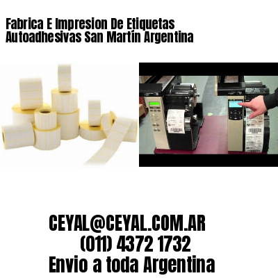 Fabrica E Impresion De Etiquetas Autoadhesivas San Martín Argentina