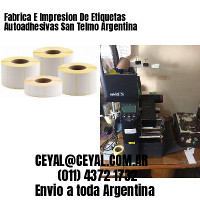 Fabrica E Impresion De Etiquetas Autoadhesivas San Telmo Argentina