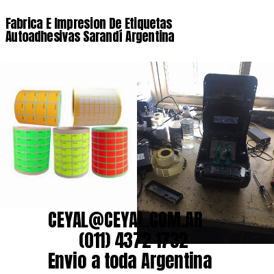 Fabrica E Impresion De Etiquetas Autoadhesivas Sarandí Argentina