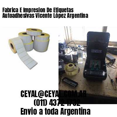 Fabrica E Impresion De Etiquetas Autoadhesivas Vicente López Argentina