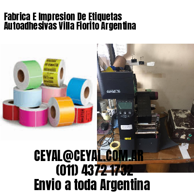 Fabrica E Impresion De Etiquetas Autoadhesivas Villa Fiorito Argentina